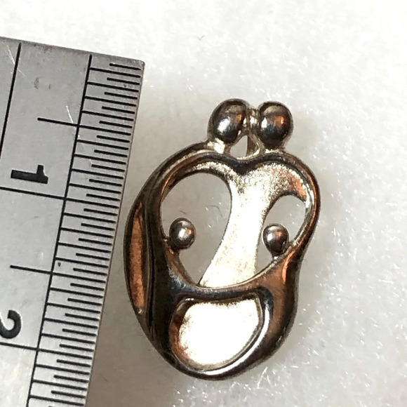 Sterling Silver Carolyn Pollack FAMILY of 4 PENDANT. Beautiful 🤩 - Picture 1 of 6